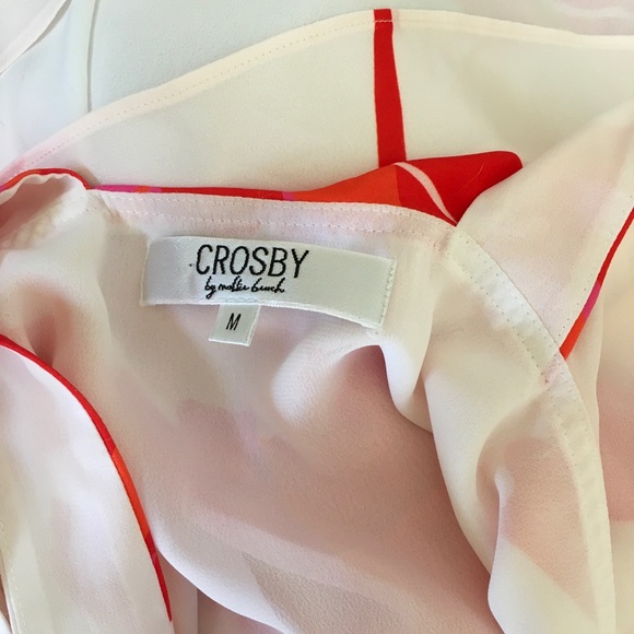 Crosby by Mollie Burch Sleeveless Floral Top Medium - Picture 7 of 8